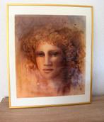 Jean Paul Cleren '' Le Visage ''  - nieuw ingelijst, Antiek en Kunst, Kunst | Etsen en Gravures, Ophalen of Verzenden
