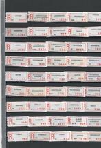 aantekenstrookjes kavel 428, Verzenden, Gebruikt