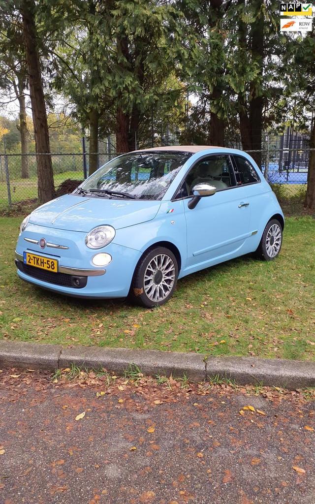 Fiat 500 C Cabrio 0.9 TwinAir Turbo Easy Leder N.A.P, Auto's, Fiat, Bedrijf, Te koop, 500C, ABS, Airbags, Airconditioning, Centrale vergrendeling