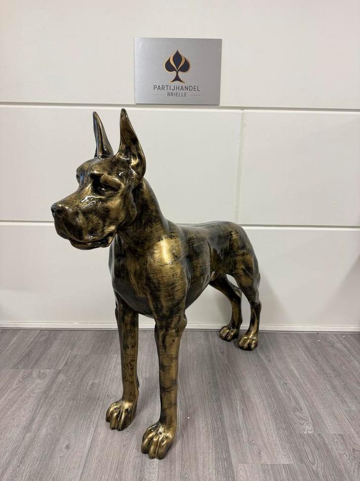 Grote Deense Dog Beeld, Verzamelen, Beelden en Beeldjes, Nieuw, Dier, Ophalen