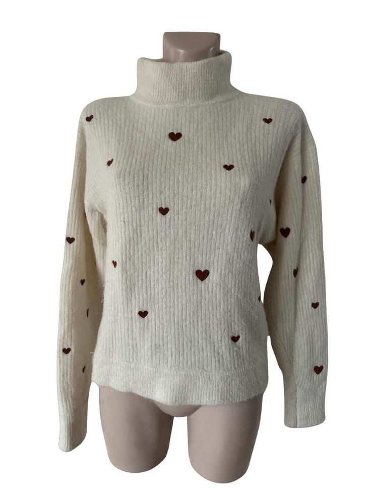 Fabienne Chapot trui L, Kleding | Dames, Truien en Vesten, Zo goed als nieuw, Maat 42/44 (L), Wit, Ophalen of Verzenden