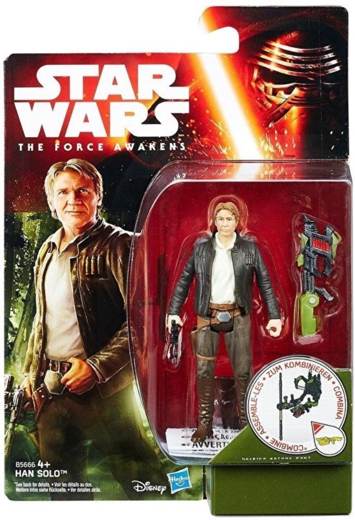 Hasbro Star Wars The Force Awakens Han Solo NIEUW !!, Verzamelen, Star Wars, Nieuw, Actiefiguurtje, Ophalen of Verzenden