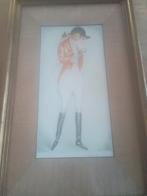 Max Brüning ets vintage vrouw mode, Antiek en Kunst, Kunst | Etsen en Gravures, Ophalen of Verzenden