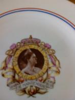 Wihemina bord, Ophalen of Verzenden, Gebruikt, Nederland, Servies