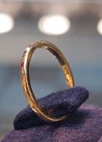 Mooie Diamant  0.15 ct 14k gouden ring, Ophalen of Verzenden, Zo goed als nieuw, Goud, Goud