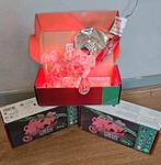 3x lichtsnoer lampjes hart hartjes led rood trendy licht, Ophalen of Verzenden, Zo goed als nieuw