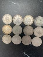 12 stuks halve gulden, Ophalen of Verzenden, Koningin Wilhelmina, ½ gulden, Zilver