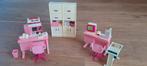 Retro Barbie kantoorset, Ophalen of Verzenden, Gebruikt, Poppenhuis