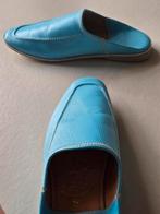 Marokkaanse Babouche maat 42, Slippers, Blauw, Nieuw, Ophalen of Verzenden