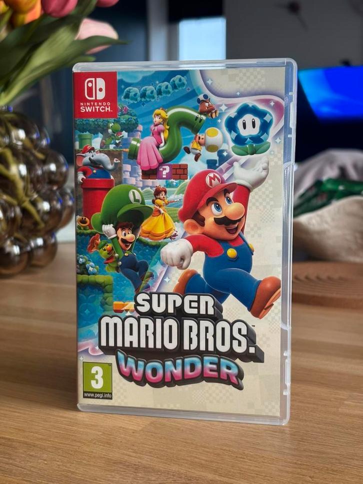 Super Mario Bros Wonder | Nintendo Switch, Spelcomputers en Games, Games | Nintendo Switch, Zo goed als nieuw, 1 speler, Vanaf 3 jaar