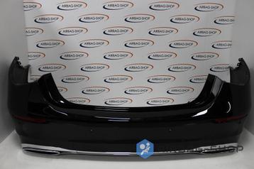 Mercedes S Klasse W223 Achterbumper 2020 2023 040 Uni Zwart beschikbaar voor biedingen