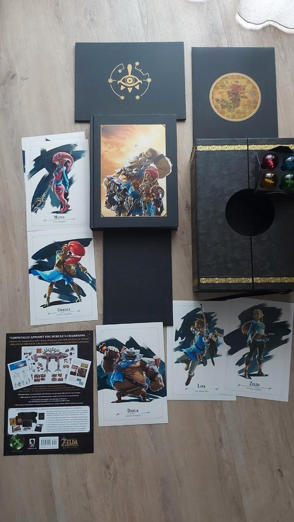 Zelda: Breath of the Wild - Creating a Champion' s Edition, Spelcomputers en Games, Games | Overige, Zo goed als nieuw, Avontuur en Actie