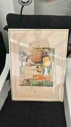 Hermanus Berserik genummerde litho, Ophalen