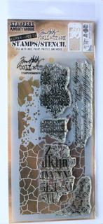 GOEDKOOP: Mixed Media Tim Holtz Collection Stampers Anonymou, Hobby en Vrije tijd, Stempelen, Verzenden, Nieuw, Clearstamp