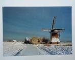 Schalsum - Franeker ( Frl.) De Schalsumer molen  poldermolen, Verzamelen, Ansichtkaarten | Nederland, Verzenden, 1980 tot heden