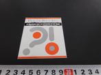 sticker Vragen staat vrij De Bibliotheek zoekt het antwoord, Ophalen, Zo goed als nieuw, Bedrijf of Vereniging