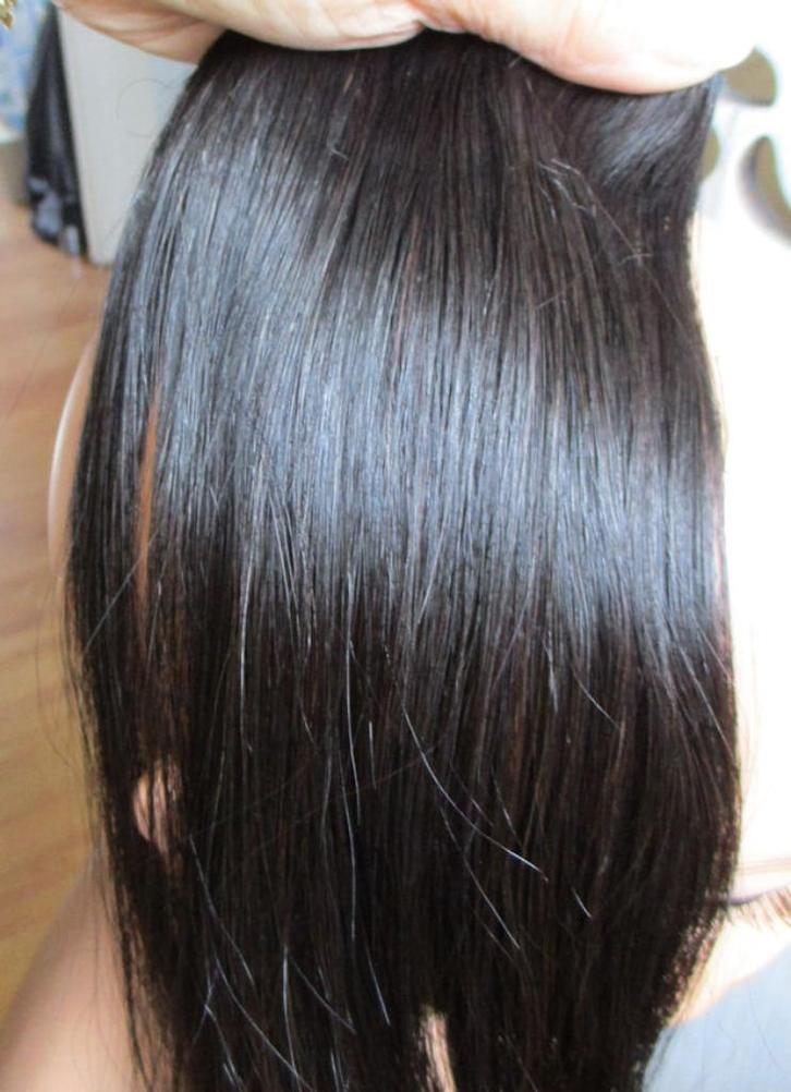 Flip in van Europees fijn echt haar - 54cm lang, Sieraden, Tassen en Uiterlijk, Uiterlijk | Haarverzorging, Nieuw, Pruik of Haarverlenging