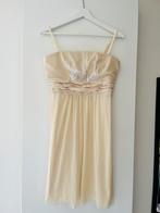 Esprit jurkje - Maat L, strapless & met schouderbandjes, Wit, Maat 42/44 (L), Cocktailjurk, Ophalen of Verzenden