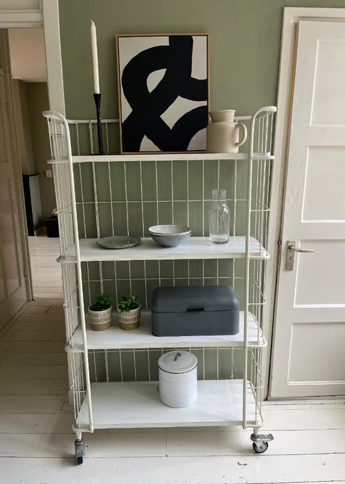 vtwonen Trolley Stock metaal kast open kast, Huis en Inrichting, Kasten | Stellingkasten, Zo goed als nieuw, Ophalen