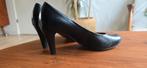 Gabor pumps mt 6/39 zwart leer, Ophalen of Verzenden, Zo goed als nieuw, Schoenen