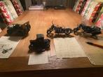 Indian motor 1948, schaal 1:10, metaal, Danbury Mint, Ophalen of Verzenden, Zo goed als nieuw, 1:9 t/m 1:12, Motor
