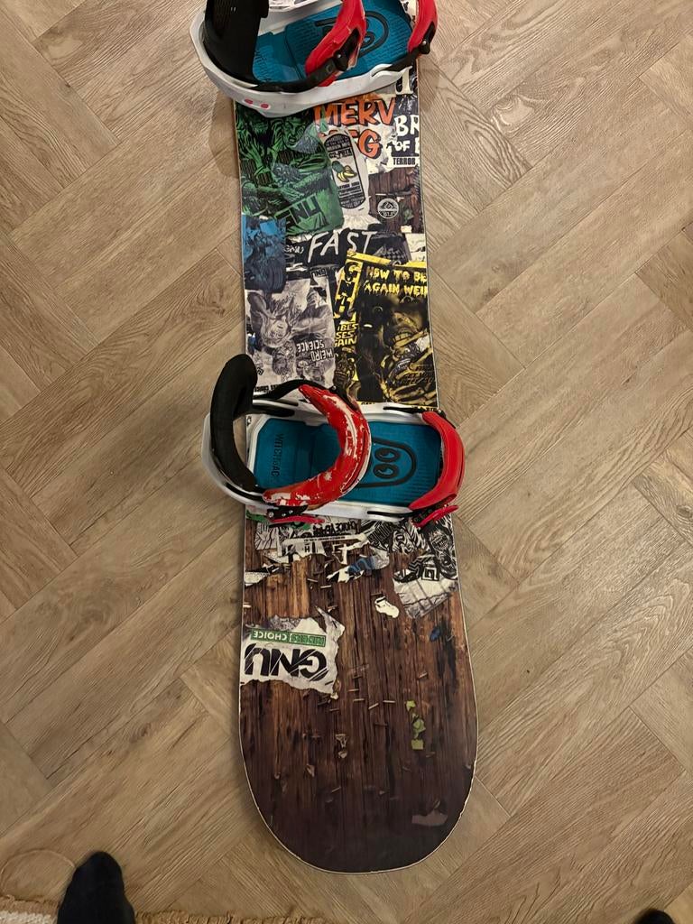 Gnu Riders Choice 157 Snowboard, Ophalen, Gebruikt, Board
