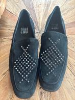 Bibi Lou Suède Loafers Maat 40, Ophalen of Verzenden, Zo goed als nieuw, Zwart, Instappers