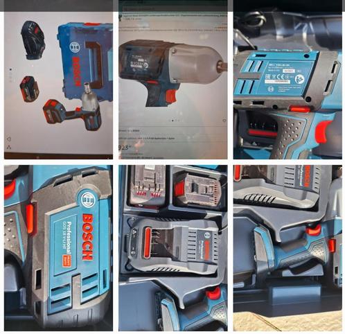 NIEUW  €450 BOSCH GDS 18 V- LI-HT slagmoer aanzetter, Doe-het-zelf en Verbouw, Gereedschap | Boormachines, Nieuw, 600 watt of meer