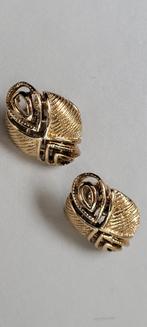 Vintage oorbellen, Sieraden, Tassen en Uiterlijk, Antieke sieraden, Ophalen of Verzenden, Overige materialen, Oorbellen, Verguld