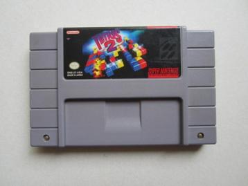 Tetris 2 SNES Super Nintendo NES beschikbaar voor biedingen
