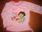 Roze shirt, 92/98, DORA, Kinderen en Baby's, Kinderkleding | Maat 92, Ophalen of Verzenden, Zo goed als nieuw, Meisje, Shirt of Longsleeve