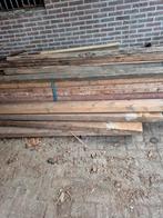 Partij balkhout 40 stuks gebruikt 16x7 cm 3 tot 4 meter, Geïmpregneerd, Gebruikt, Ophalen of Verzenden, 300 cm of meer