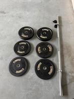 PTessentials CROSSFIT Bumperplate Halterset - 90 kg, Sport en Fitness, Fitnessmaterialen, Ophalen, Gebruikt, Halterschijven