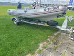 Narwhal H-400 met Yamaha 25pk, Watersport en Boten, Gebruikt, Benzine, Minder dan 70 pk, Overige materialen