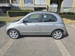 Nissan Micra 1.4 5DR AUT 2009 Grijs connect edition lage km, Auto's, 980 kg, Zwart, 4 cilinders, 730 kg