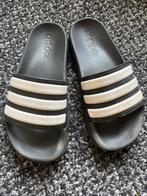 Adidas badslippers maat 37 (maat 4), Ophalen of Verzenden, Overige maten, Zwart