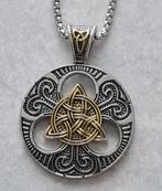 Mooie Keltische hanger aan ketting - beide kanten draagbaar, Sieraden, Tassen en Uiterlijk, Kettingen, Ophalen of Verzenden, Nieuw