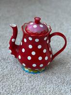 Oilily Theepot Douwe Egberts zgan, Huis en Inrichting, Keuken | Servies, Ophalen, Overige typen, Zo goed als nieuw, Overige stijlen