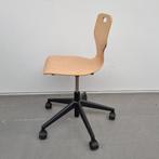 partij 100 stuks houten werkstoelen - bureaustoelen  stoelen, Huis en Inrichting, Stoelen, Ophalen of Verzenden, Gebruikt, Bruin