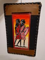 Afrikaans schilderij uit Kenia Afrika, Ophalen of Verzenden