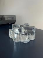 Vintage kristallen/glazen waxinelichthouder van Georgehütte, Huis en Inrichting, Vintage, Overige materialen, Overige kleuren