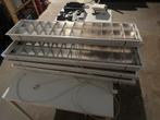 7x TL Armaturen 2x36W inbouw 120x30, Huis en Inrichting, Lampen | Overige, Ophalen, Gebruikt