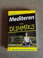 Mediteren voor dummies, Ophalen of Verzenden, Zo goed als nieuw, Meditatie of Yoga