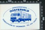 Sticker: Verkeersschool Oosterveld - Mercedes - Groningen, Verzamelen, Stickers, Overige typen, Ophalen of Verzenden, Zo goed als nieuw