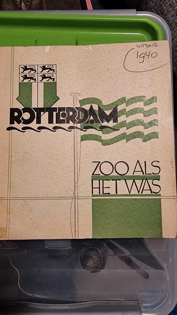 Rotterdam Zoo Als Het Was - 1940, Boeken, Geschiedenis | Stad en Regio, Gelezen, 20e eeuw of later, Ophalen of Verzenden