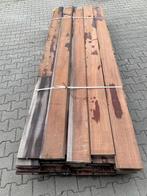 Hardhouten damwand profiel azobé restant 3x20x300 - J&W 59, Ophalen, Planken, Nieuw, Hardhout