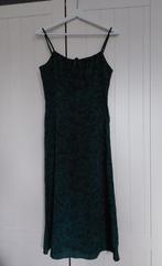 Groene maxi jurk met strik, Verzenden, Nieuw, Maat 36 (S), Onder de knie