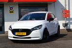 Mazda 2 1.5 Skyactiv-G Luxury Automaat, Clima, Navi, Camera,, 12 maanden, Stof, Gebruikt, Wit