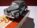 Renault 4 Solido 1/43 groengrijs, Ophalen of Verzenden, Nieuw, Auto, Solido