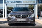 BMW 5 Serie 530e iPerformance M Pakket Ambient 360 Camera Na, Auto's, BMW, Gebruikt, Zwart, 4 cilinders, Alcantara